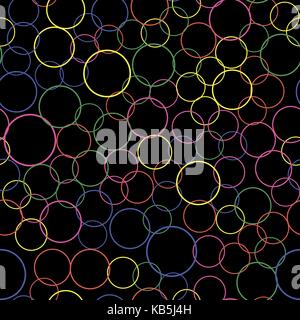 Circle Seamless Background Stock Vector