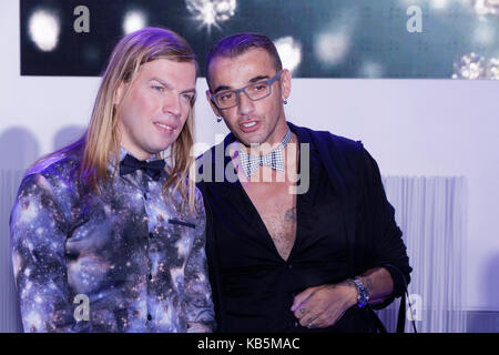 Paris, France. 27th Sep, 2017. Christophe Guillarmé attends the Christophe Guillarmé show as part of Womenswear spring / summer 2018's Paris Fashion Week on 27 September, 2017 at Atelier Renault in Paris, France. Credit: Bernard Menigault/Alamy Live News Stock Photo