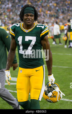 Green Bay Packers' Davante Adams during NFL football training camp ...