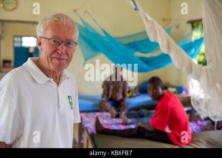 Serabu is located in the southeast of Sierra Leone the hospital is the only medical facility for thousands of people Pictured January/February 2017 | usage worldwide Stock Photo