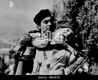 Prince of Foxes, aka: In den Klauen des Borgia, USA 1949, Regie: Henry King, Darsteller: Tyrone Power (links) Stock Photo