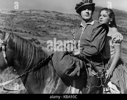 Captain from Castile, aka: Der Hauptmann von Kastilien, USA 1947, Regie: Henry King, Darsteller: Tyrone Power, Jean Peters Stock Photo