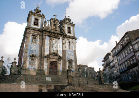 Chruch of saint Ildefonso I in Porto, Portugal Stock Photo