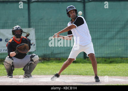 The cast of TOWIE film take part in a Baseball Match. Bobby Norris and the boys versus Gemma Collins and the girls.  Featuring: Gatsby Where: Waltham Abbey, United Kingdom When: 29 Aug 2017 Credit: WENN.com Stock Photo