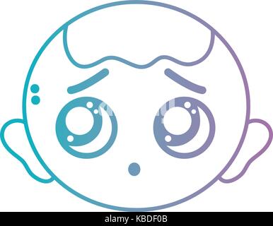 User Profile with Sad Face Line Icon. Sad Rating, Dislike, Feedback Symbol  Stock Vector - Illustration of chat, manager: 192379886