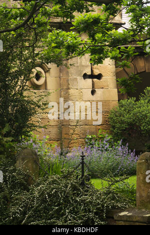 Detail of building in grounds of Kirkleatham Almshouses, North Yorkshire Stock Photo