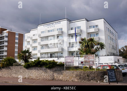 Bournemouth September 2017 - The Cumberland Hotel On Seafront Clifftop ...