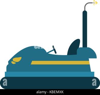 bumper cars icon image  Stock Vector