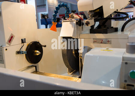 high precision grinding CNC machine;side view Stock Photo