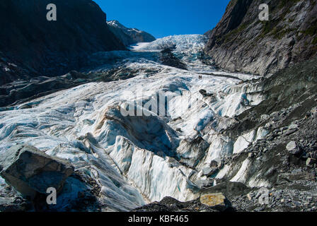 Franz Josef glacier, New Zealand Stock Photo