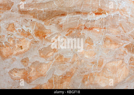 Red pink marble patterned texture background natural color . Stock Photo