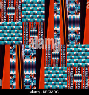 Photographic digital assemblages Stock Photo