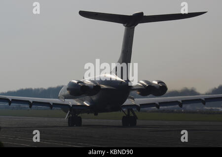 Vickers VC 10, ZD241, G-ASGM,  Bruntingthorpe, England, Stock Photo