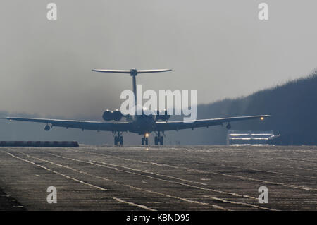 Vickers VC 10, ZD241, G-ASGM,  Bruntingthorpe, England, Stock Photo