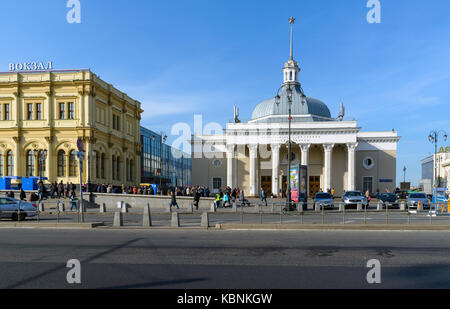 Moscow, Russia - September 25. 2017. Metro station Komsomolskaya Ring Stock Photo