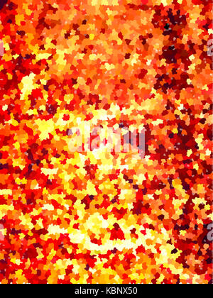maple crystallize stained glass background Stock Photo