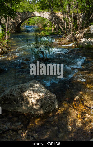Pont Romain Gorges du Caramy Tourves Provence Verte Var France 83 Stock ...