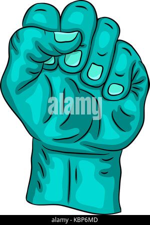 zombie hand vector symbol icon design. Beautiful illustration isolated on white background Stock Vector