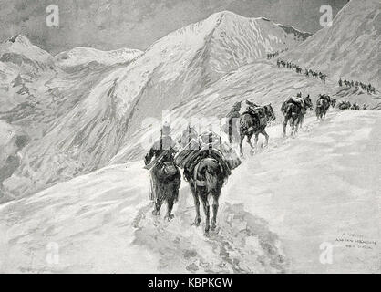 1916 Albert Reich Muntii Fagaras Corpul Alpin German Pe Urcusul Dintre Varfurile Suru Si Negoiu P29 Stock Photo Alamy