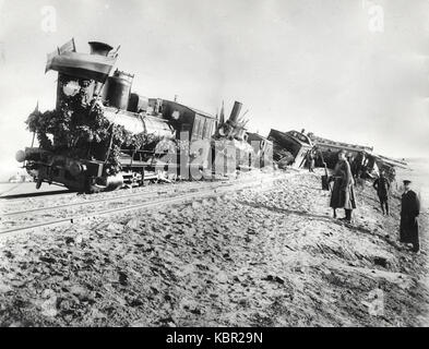 Borki train disaster 1 Stock Photo