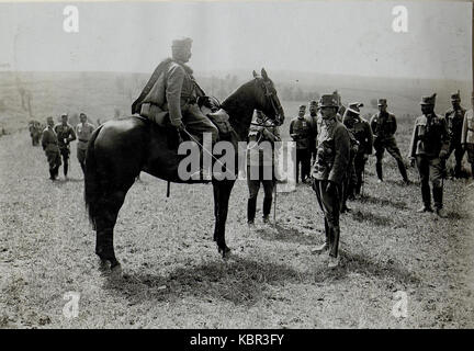 Besichtigung der Divisionskavallerie der 15 Infanteriedivision am 24.8.1916 (BildID 15549943) Stock Photo
