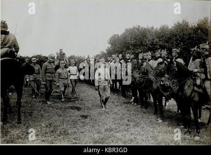 Besichtigung der Divisionskavallerie der 15 Infanteriedivision durch Erzherzog Karl am 24.8.1916 (BildID 15549950) Stock Photo