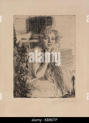 Emma Rasmussen 1904 Anders Zorn Swedish. Emma Rasmussen. Anders Zorn ...