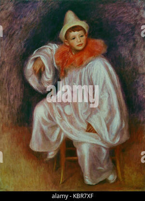 Renoir Pierre-Auguste - the White Pierrot (Jean Renoir) 1901-2