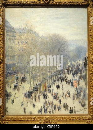 claude monet boulevard des capucines