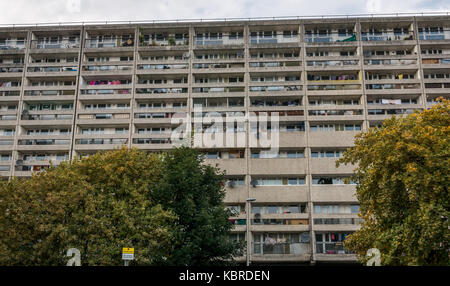 Category A listed Cables Wynd social housing Council block of flats ...