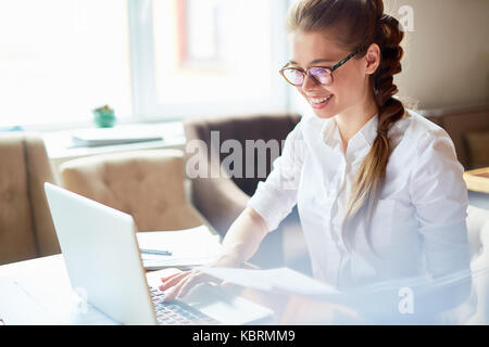 Financier networking Stock Photo