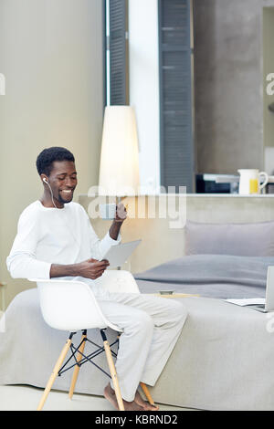 Having Fun at Home Stock Photo