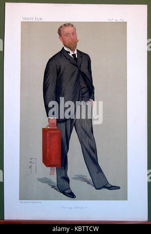 James William Lowther, Vanity Fair, 1891 12 19 Stock Photo