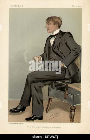 Alfred Charles William Harmsworth, Vanity Fair, 1895 05 16 Stock Photo