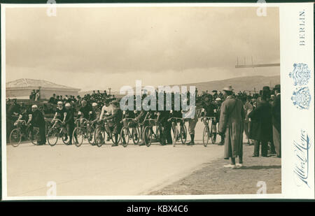 *Olympic Games, 1896; Cyclists Beginning the Twelve-Hour Race* by ...
