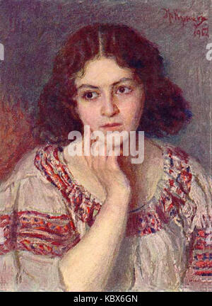 Maria Kuznetsova, a Russian opera singer, is depicted wearing a Spanish ...