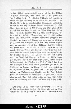 Klabund Deutsche Literaturgeschichte in einer Stunde 034 Stock Photo