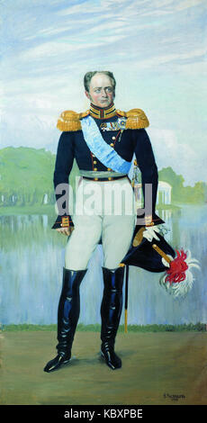 Portrait of Tsar Alexander I, 19th century, showing the Russian emperor ...