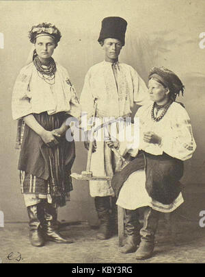 Dudin Ukrainians from Poltava region Stock Photo