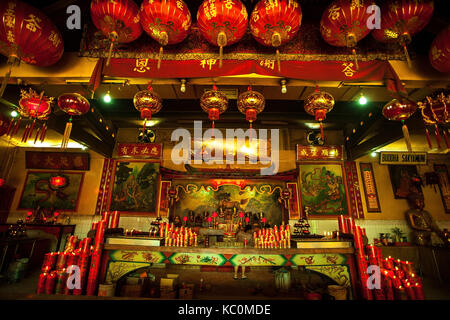 Tua Pek Kong or also known as Vihara Budhi Bhakti is touted as the oldest Kong Hu Cu temple located at Nagoya City Batam, Indonesia. Stock Photo