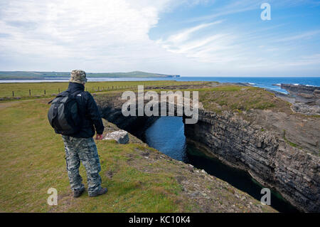 Bridges of Ross, Loop Head peninsula, County Clare, Ireland Stock Photo