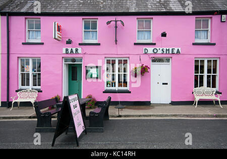 Irish pub in Sneem village on the Wild Atlantic Way on the Ring of ...