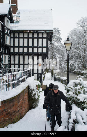 Worsley Village, Salford, Manchester Stock Photo