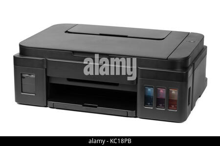 Printer isolated on white background, isolated Stock Photo