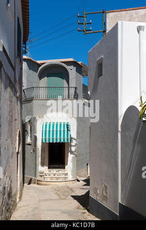 traditional homes in the ancient boffe district of anacapri on the island of capri, italy. Stock Photo