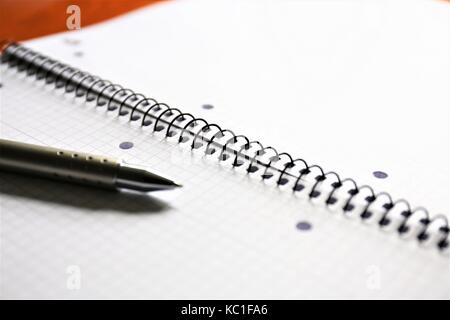 An image of a ring notebook binder Stock Photo