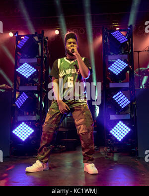 Khalid Rave Milwaukee, Wisconsin, USA. 18th Aug, 2017. Singer KHALID (KHALID ...