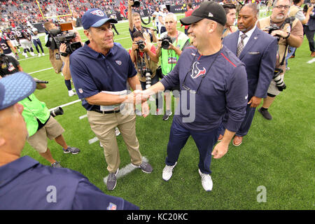 Tennessee Titans coach Mike Mularkey answers a question early Friday, Nov.  17, 2017, following an NFL