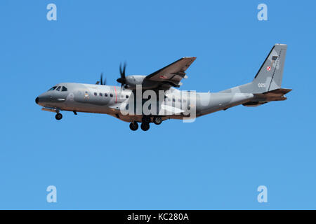 EADS CASA (Airbus) C-295M light tactical transport plane of the Polish Air Force Stock Photo