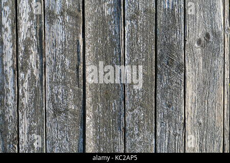 Old grey wooden boards background. Stock Photo
